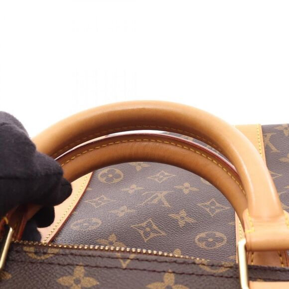 Louis Vuitton Boston Bag Keepall 55 M41424 PVC Coated Canvas Leather Keepall 55 - Picture 11 of 12